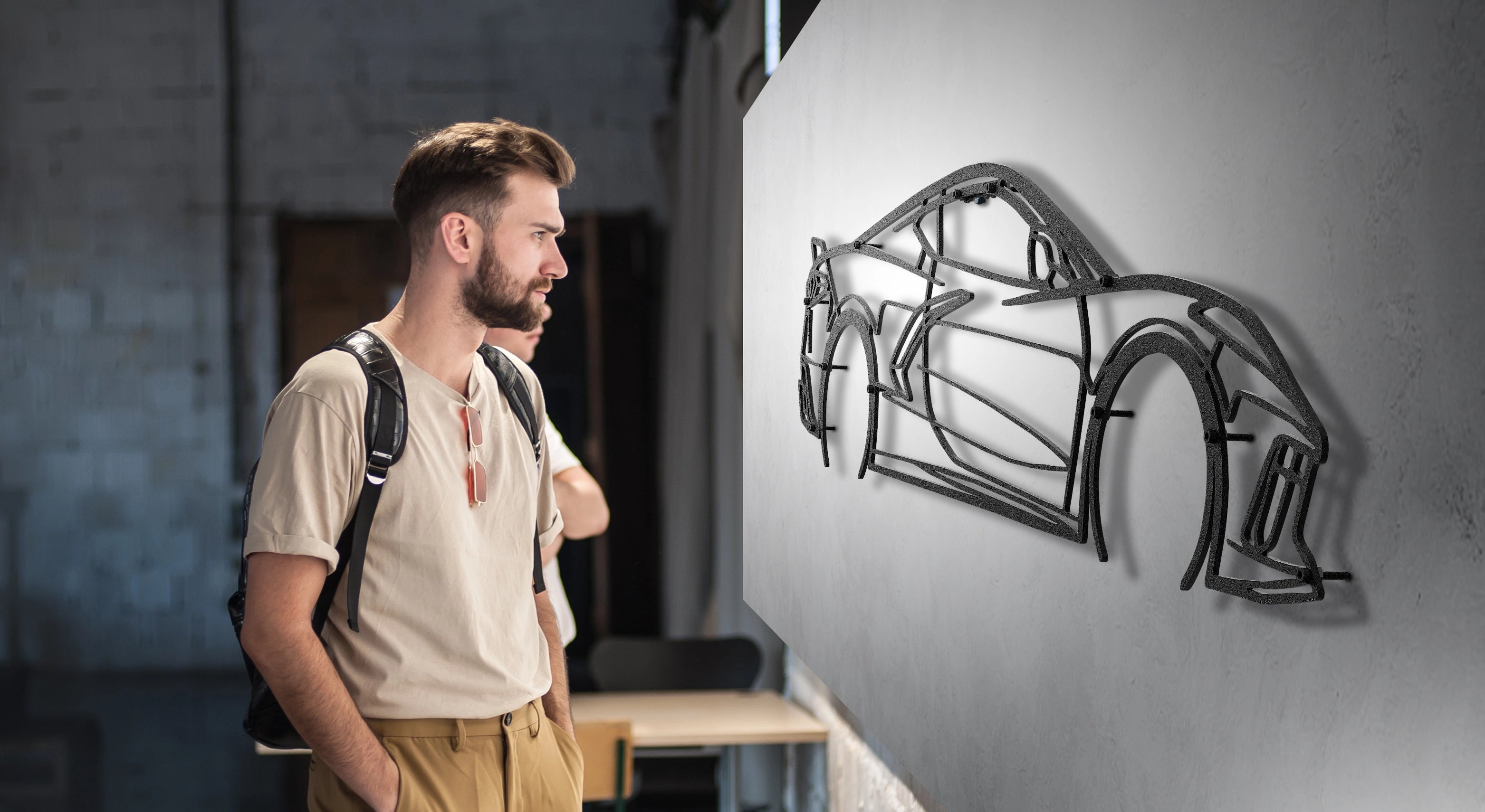 Elevate Your Space with Metal Car Wall Decor