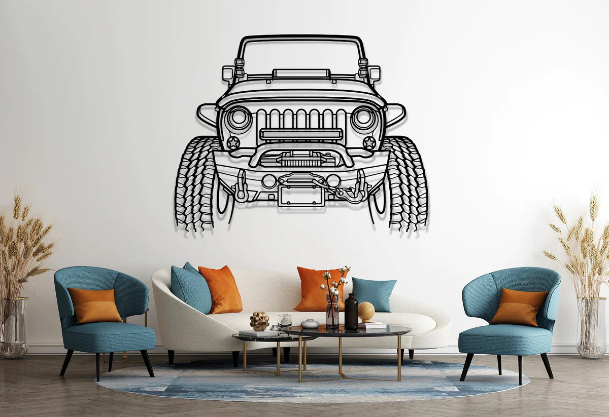 Rev Up Your Space: A Guide to Creating a Bold and Unique Interior with Wrangler Vibes
