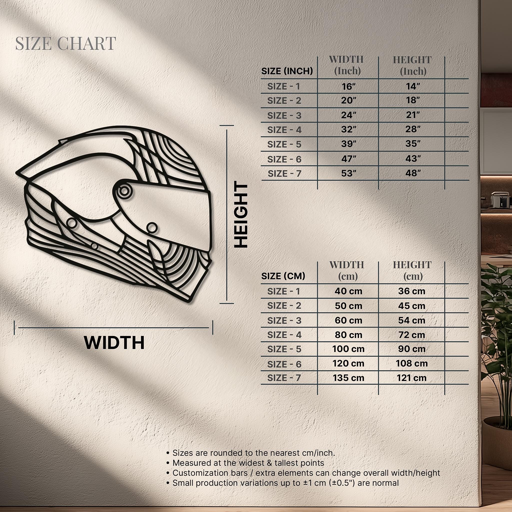 Custom Name Racing Helmet Metal Wall Art, Personalized Biker Gift for Him, Motocross Dirt Bike Sign, Superbike Silhouette, Garage Decor image 4